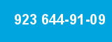 923 644-91-09 923 644-91-09